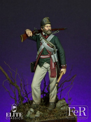 Butler S Rangers Butler's Rangers Sergeant, 1779, 75mm resin full figure